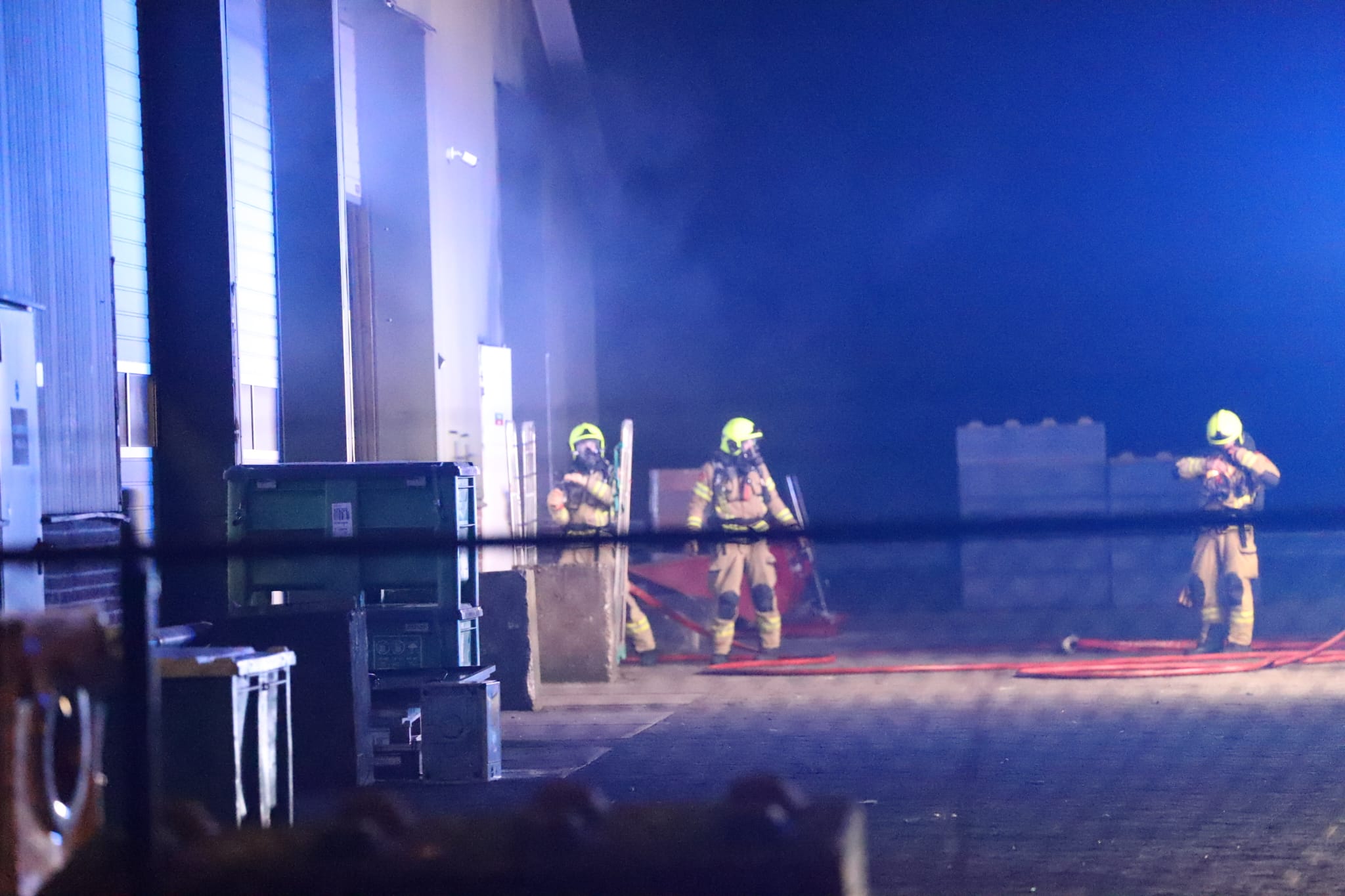 Brandweer heeft ‘grote brand’ snel onder controle