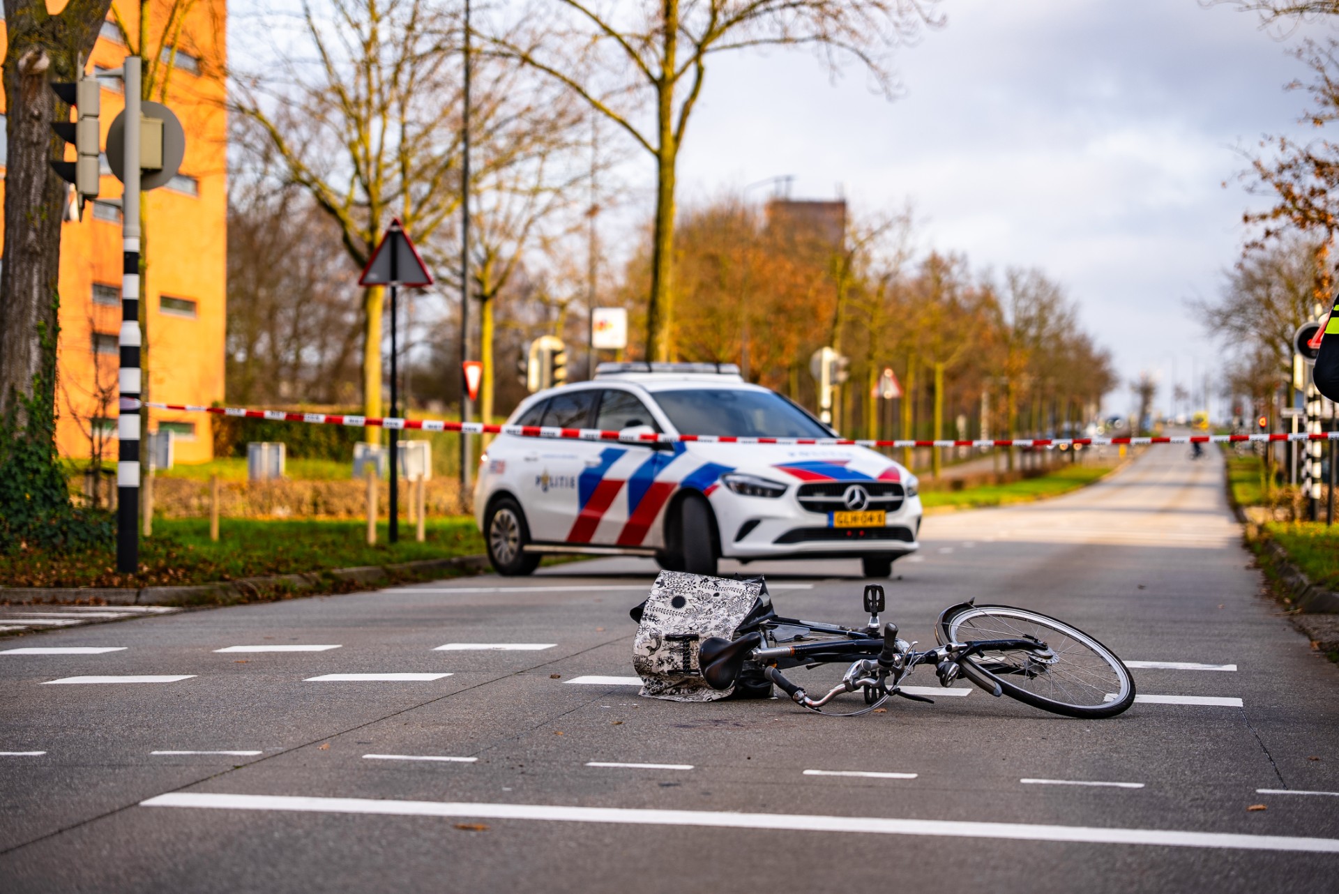Fietser gewond bij aanrijding met auto