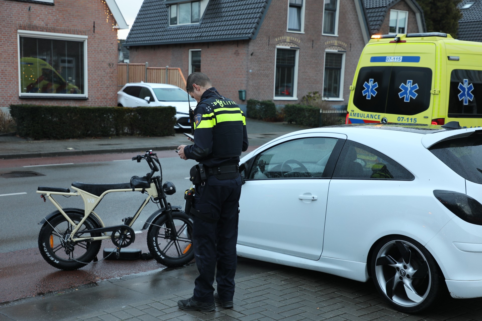 Meisje op fatbike aangereden door automobiliste