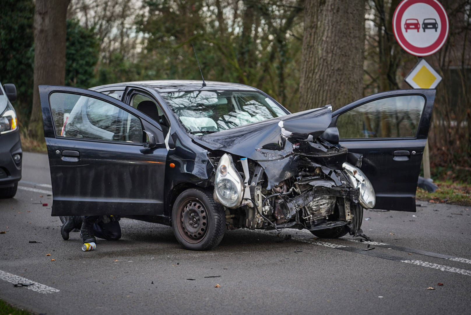 Vrouw gewond bij ernstig ongeval, bestuurder positief op drugs