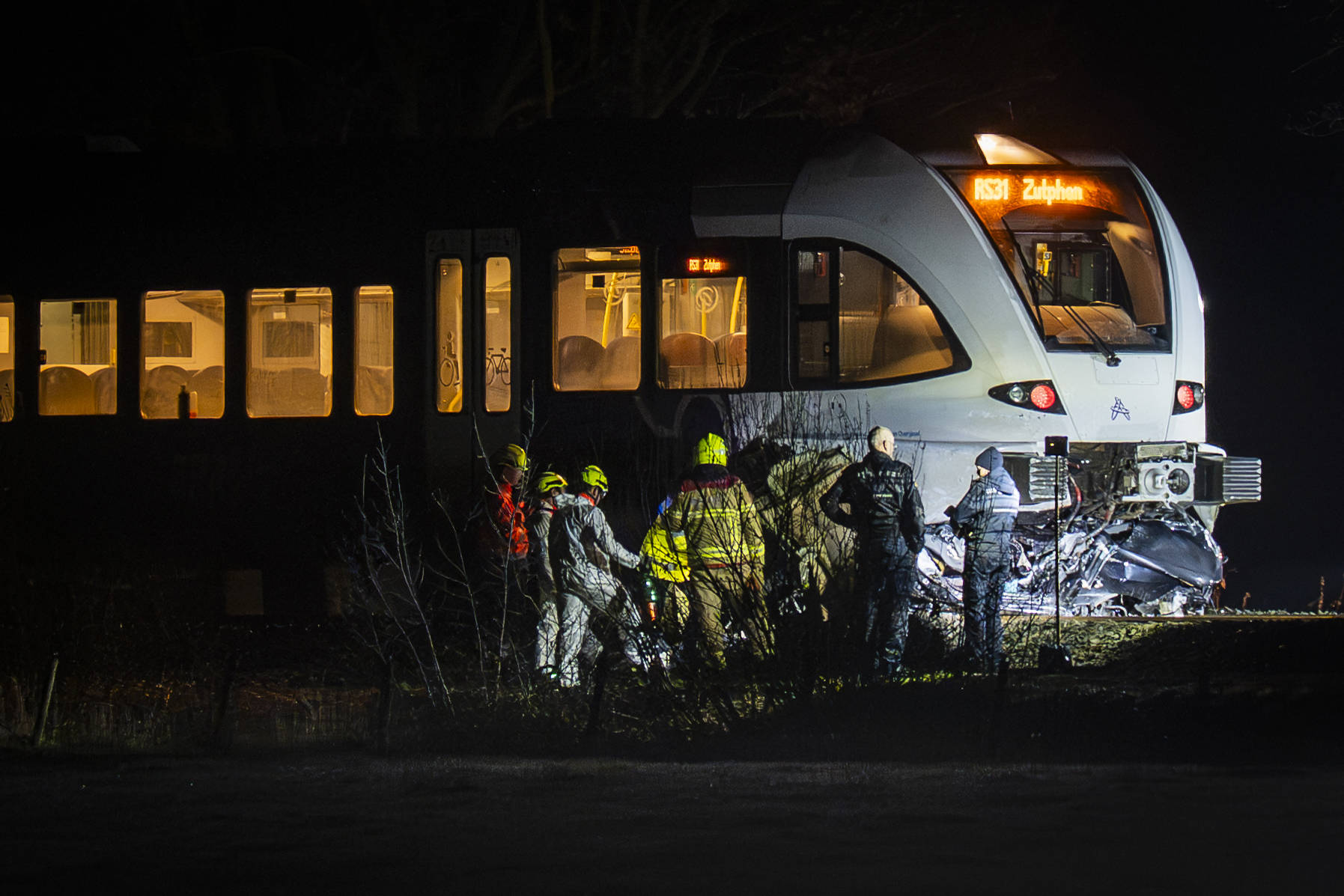 Dode bij ongeval tussen trein en auto