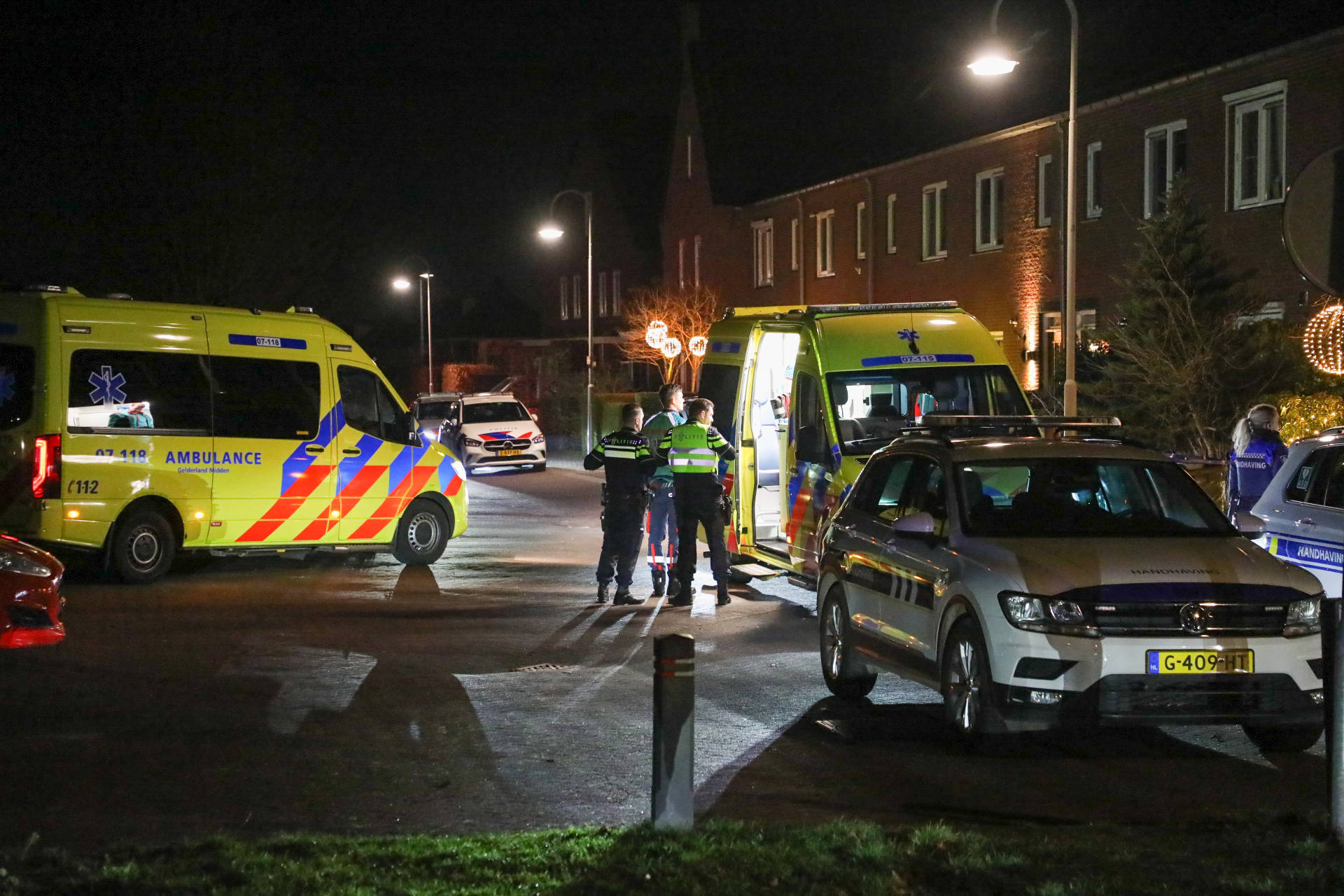 Persoon gewond geraakt bij incident in woning