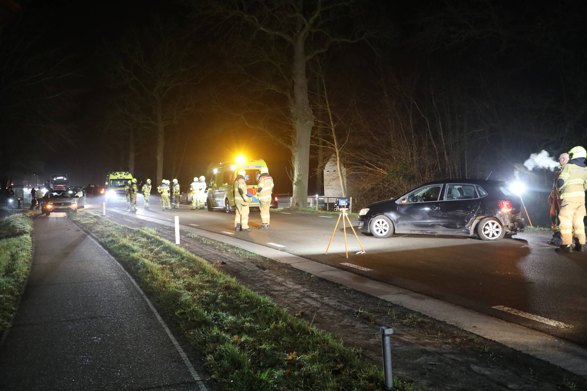 Meerdere gewonden bij aanrijding