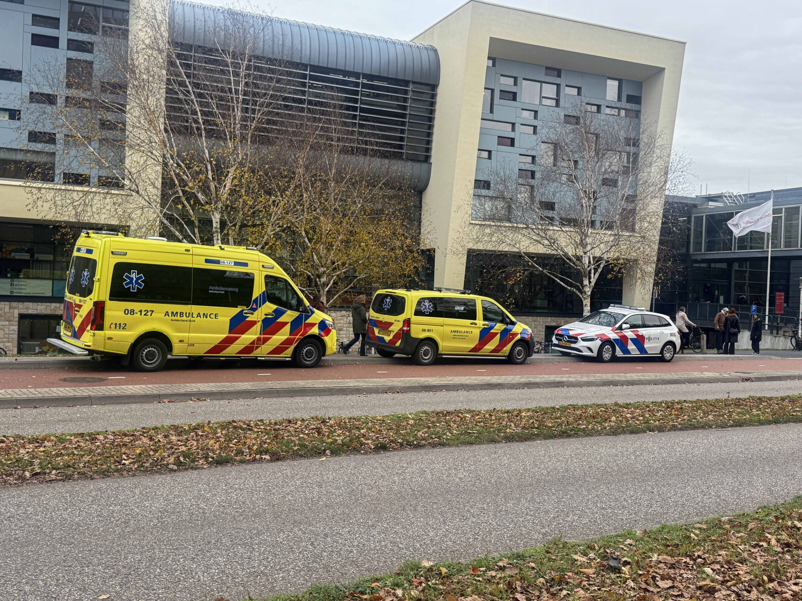 Verdachte brief met onbekende stof gevonden in universiteitsgebouw