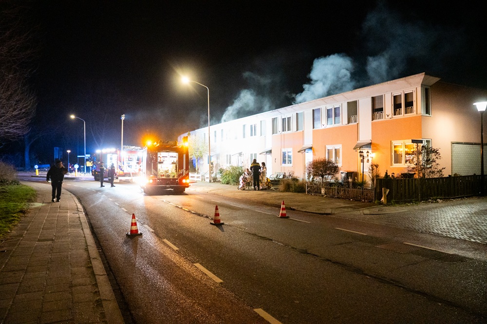 Felle brand zorgt voor flinke schade aan woning