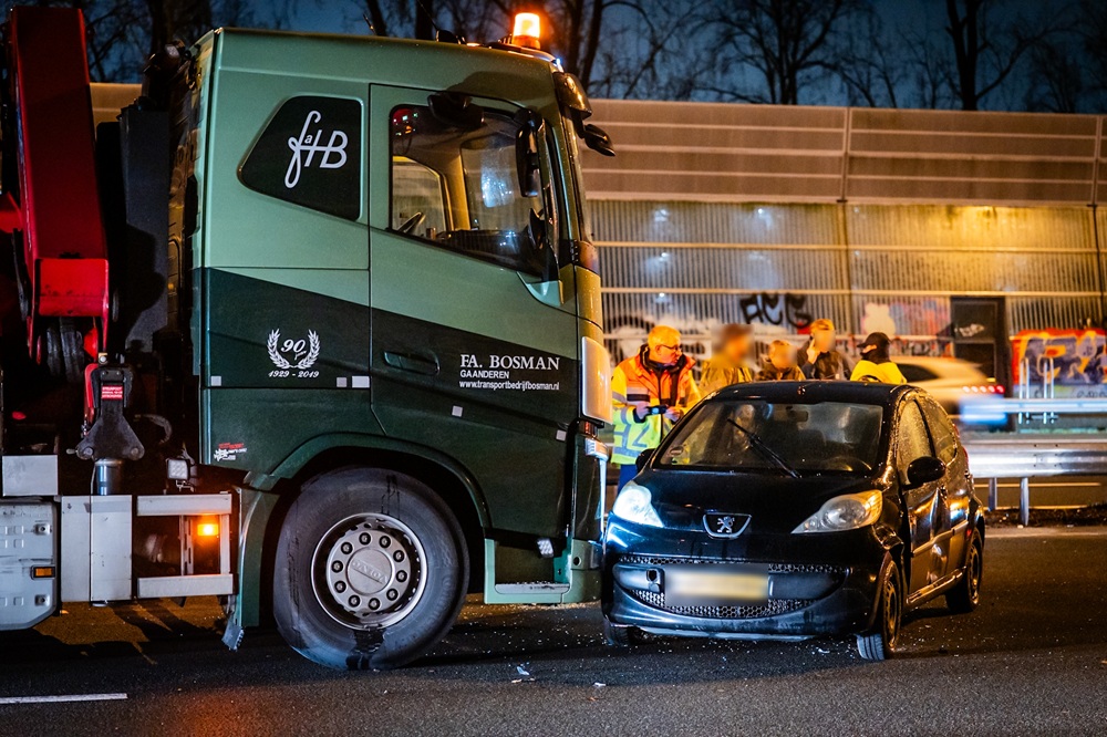 Lange files rondom Arnhem door ongeval op A12