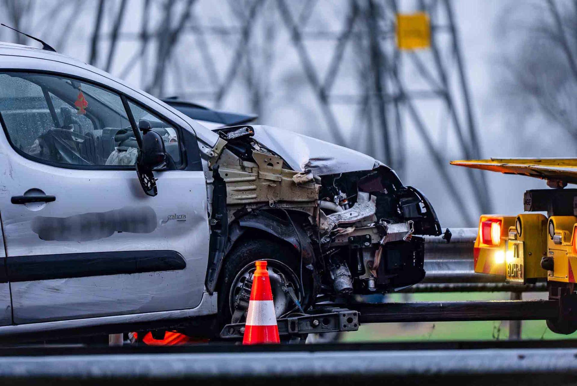 Vijf auto’s betrokken bij ongeluk op snelweg