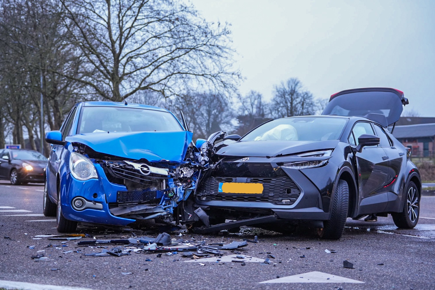 Alweer ongeval op beruchte kruising