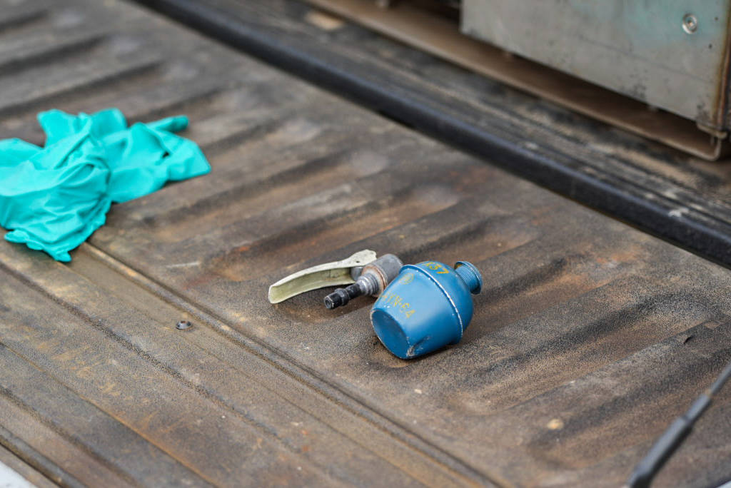 Pand ontruimd na vondst granaat, EOD laat explosief ontploffen