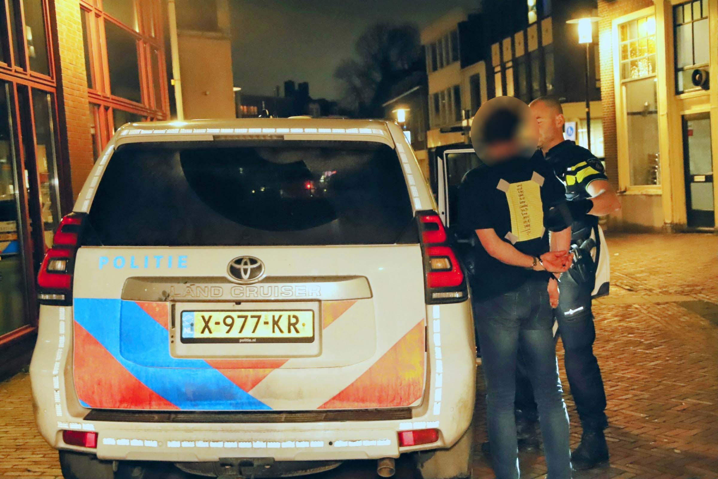 Man aangehouden na melding van vuurwapen