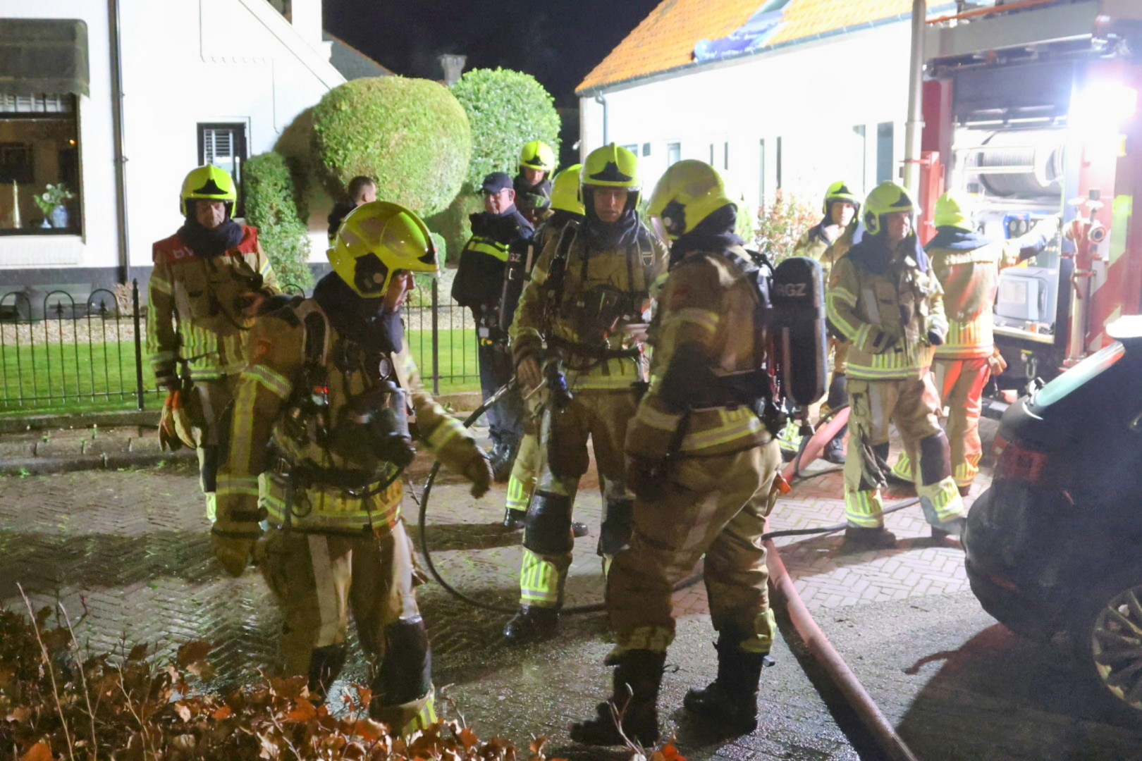 Asbest vrijgekomen door brand in schuur