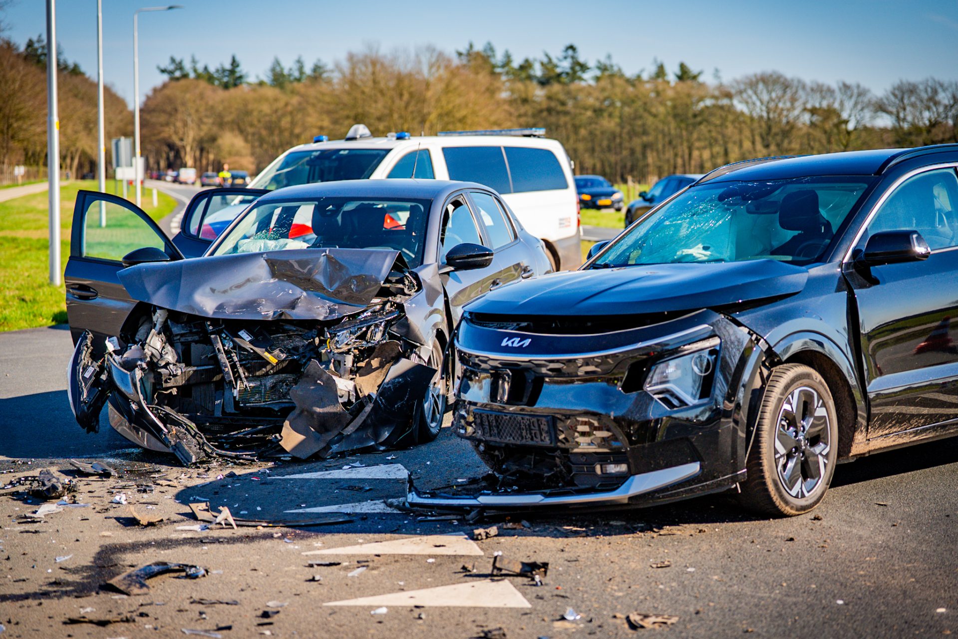 Drie gewonden bij ongeval op Provincialeweg
