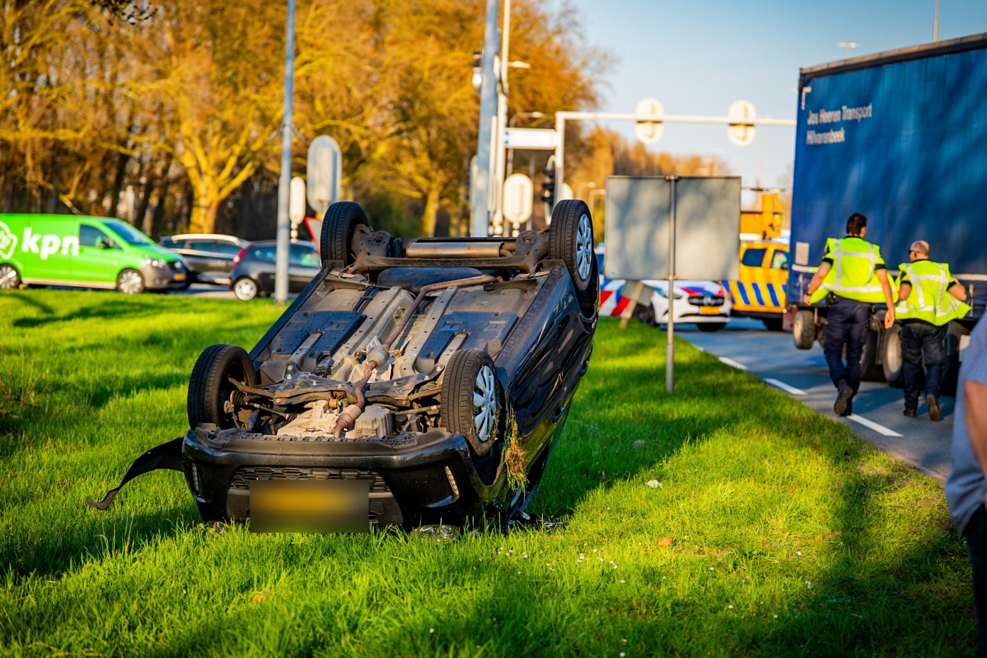 Ongeval op Pleijroute Arnhem zorgt voor verkeerchaos