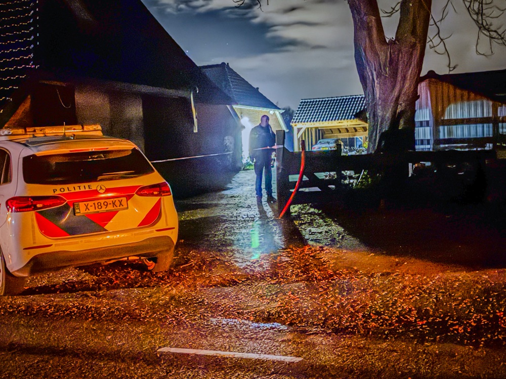 Man gewond bij inbraak in woning