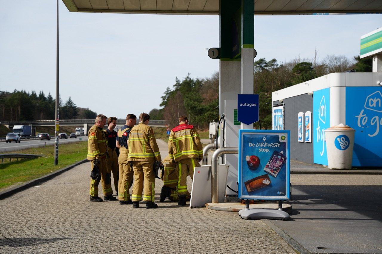 Tankstation ontruimd na lek in LPG-installatie