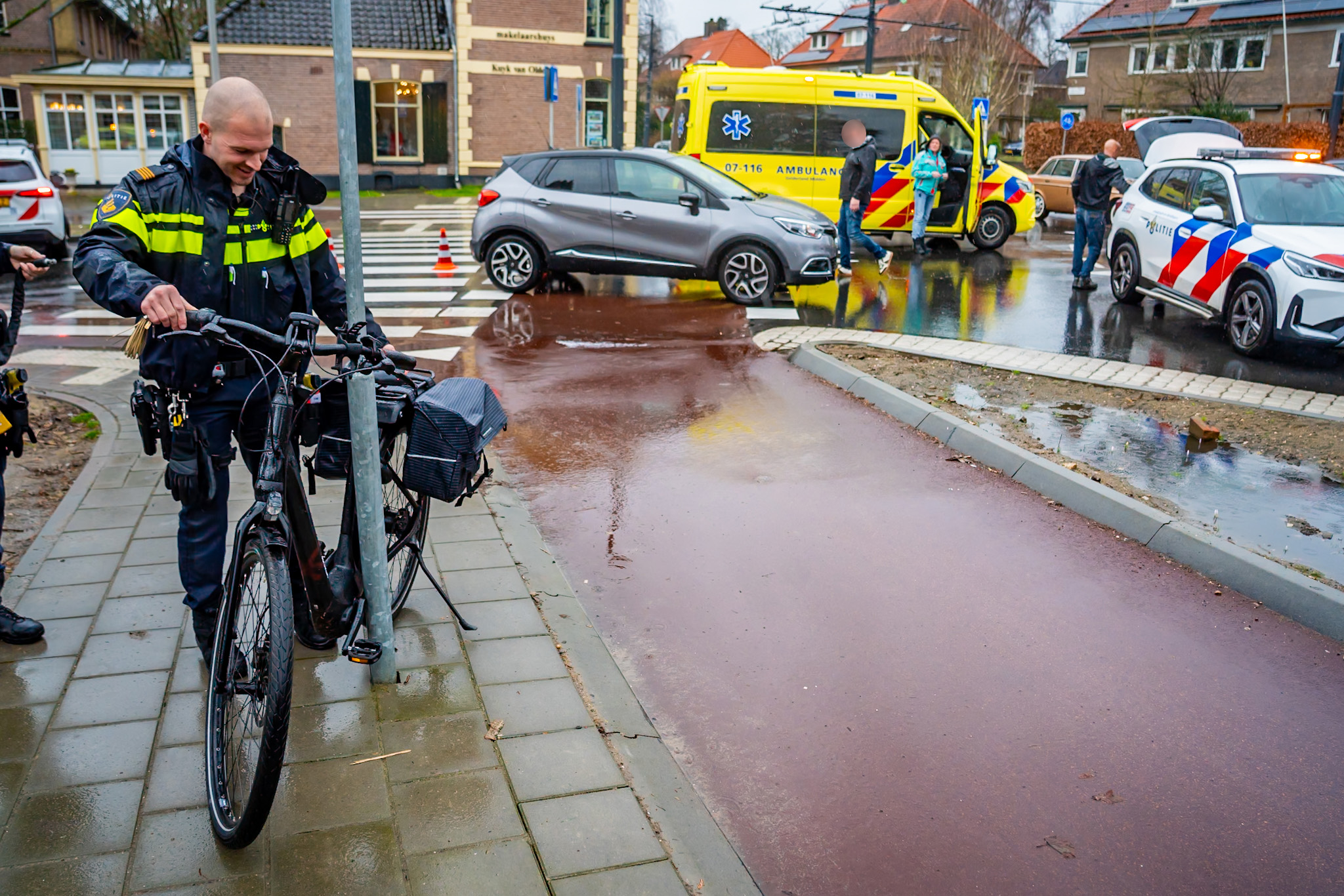 Vijfde ongeval in korte tijd op rotonde