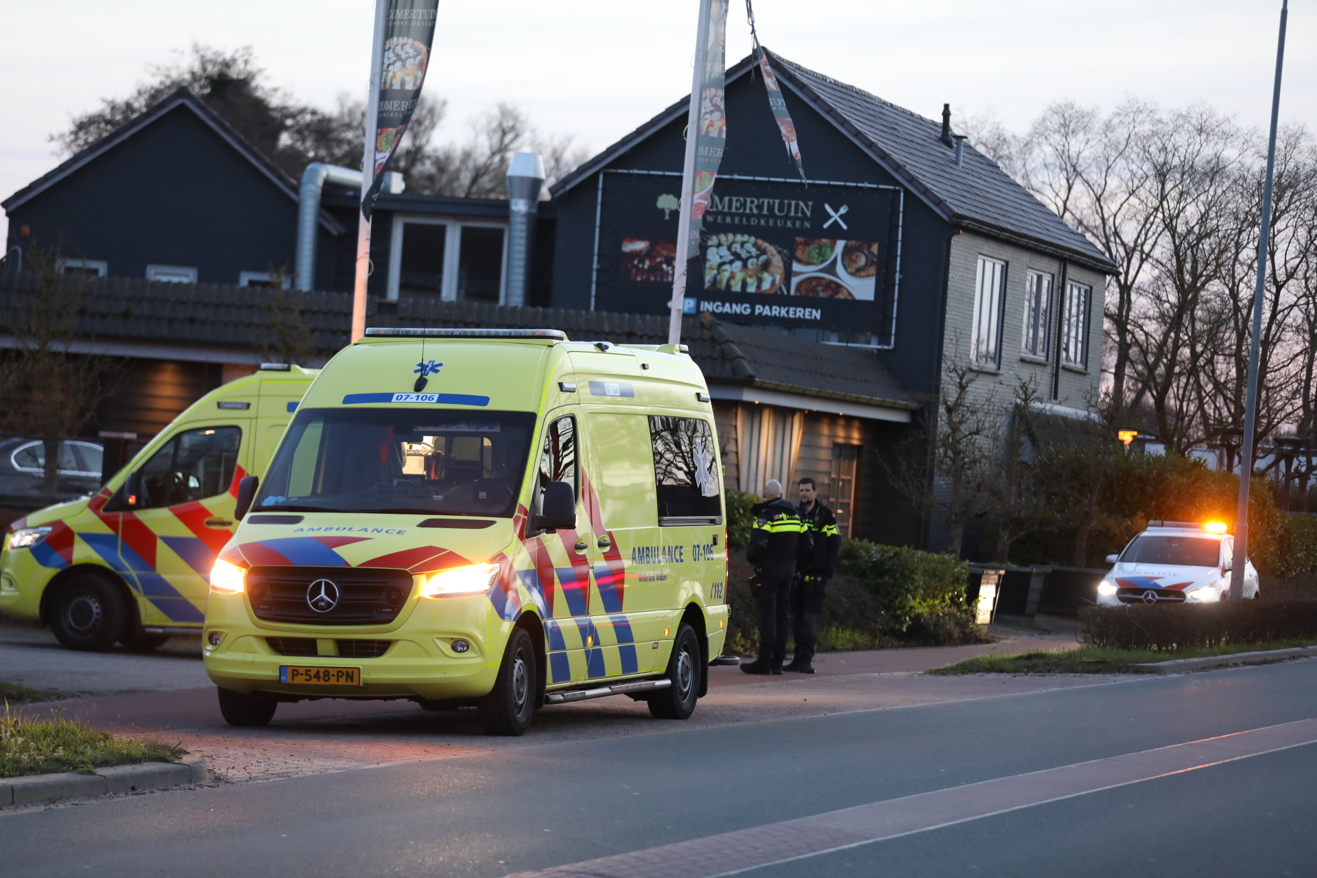 Fatbiker naar ziekenhuis na ernstige val, traumahelikopter opgeroepen