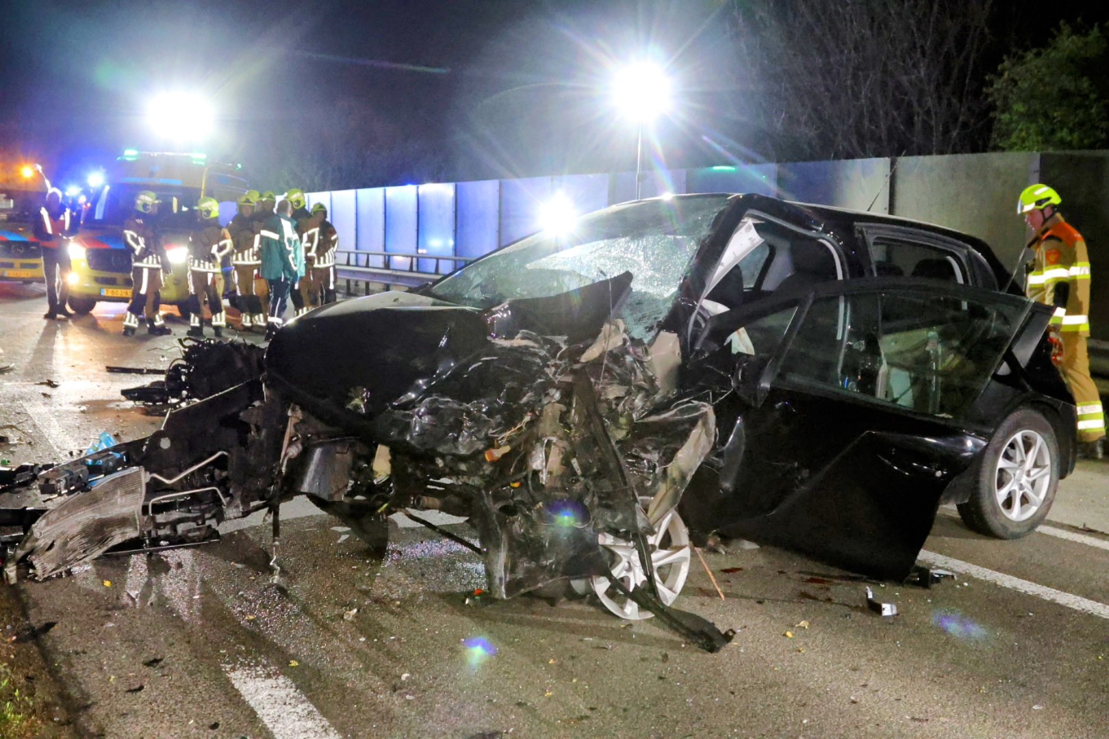 Drie gewonden bij ernstig ongeval