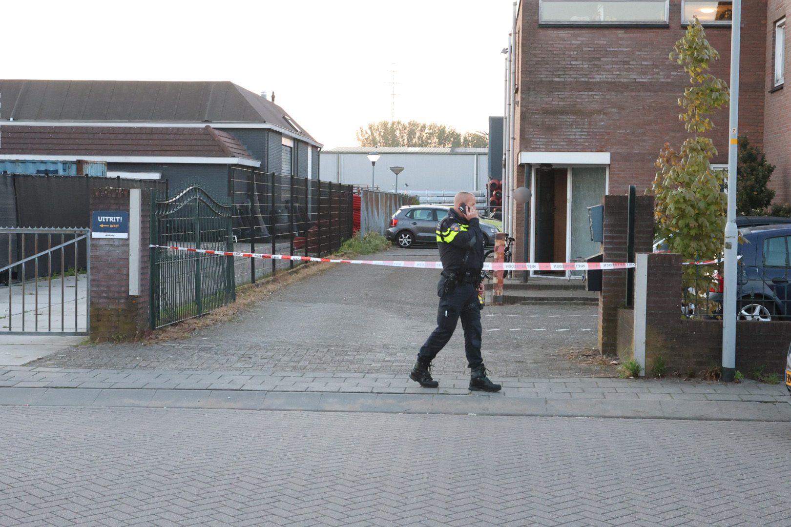 Politie vuurt schot af na melding van persoon met onbegrepen gedrag