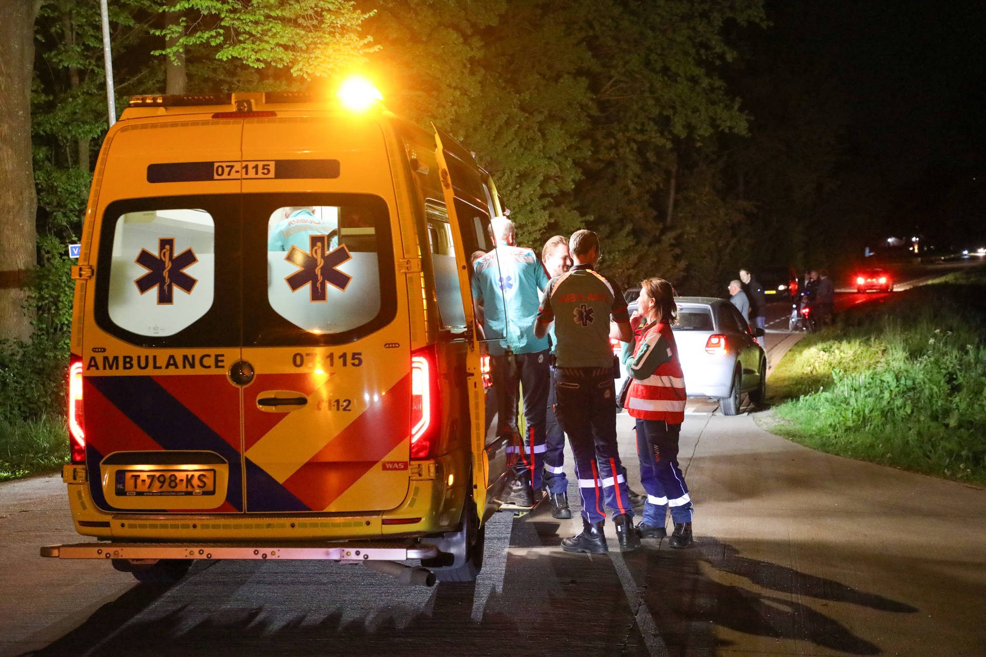 Voetganger gewond na aanrijding met auto