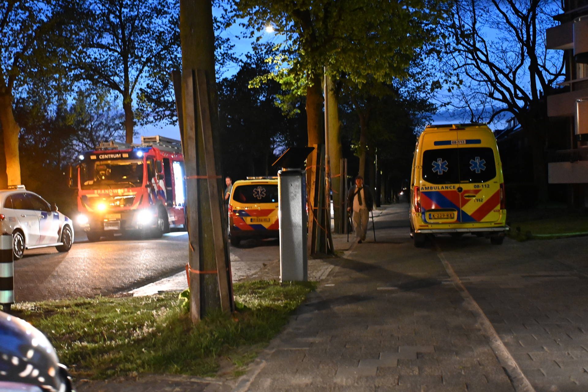 Persoon wordt onwel na liftopsluiting