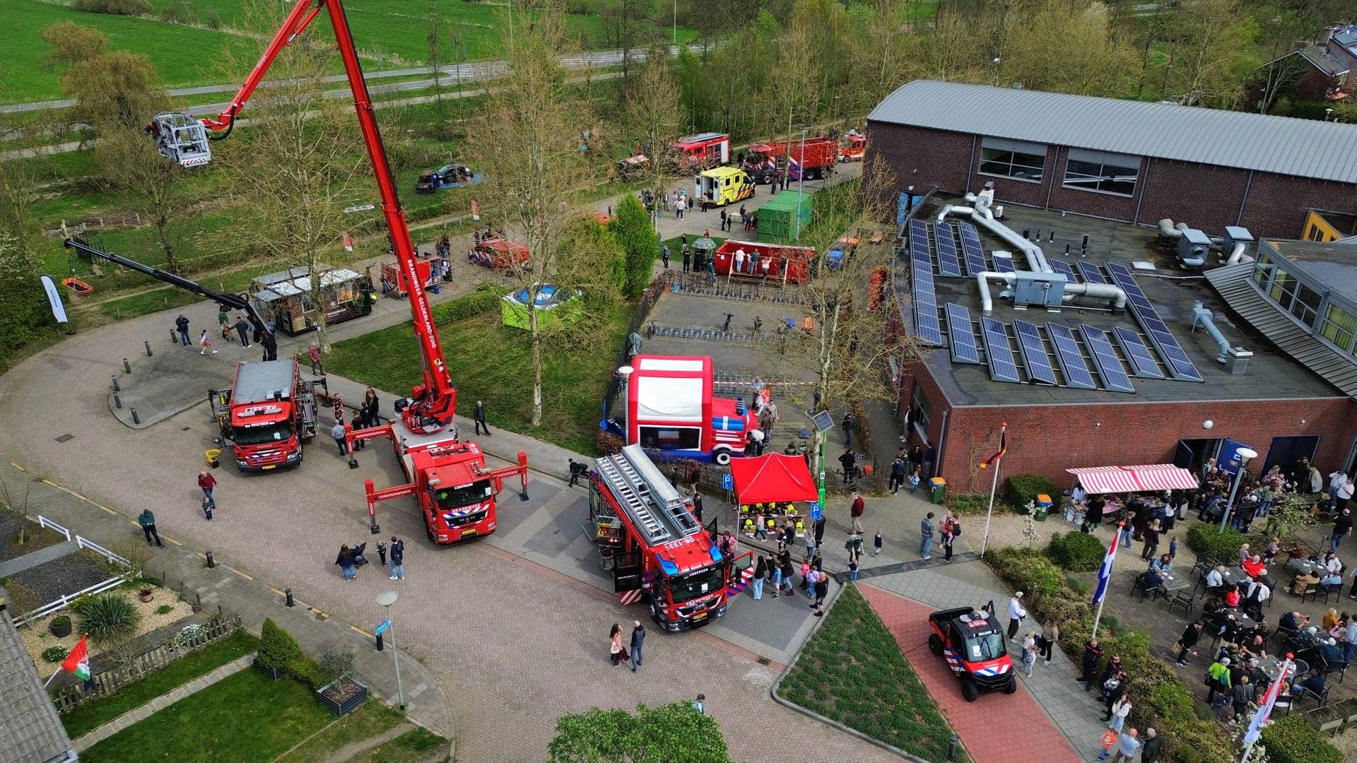 Brandweerpost Ubbergen viert 130-jarig bestaan met drukbezochte open dag