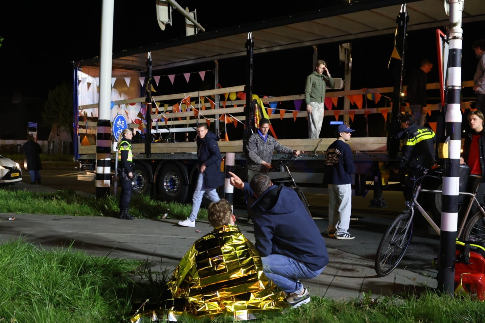 Meerdere gewonden bij ongeval met kar van voetbalvereniging