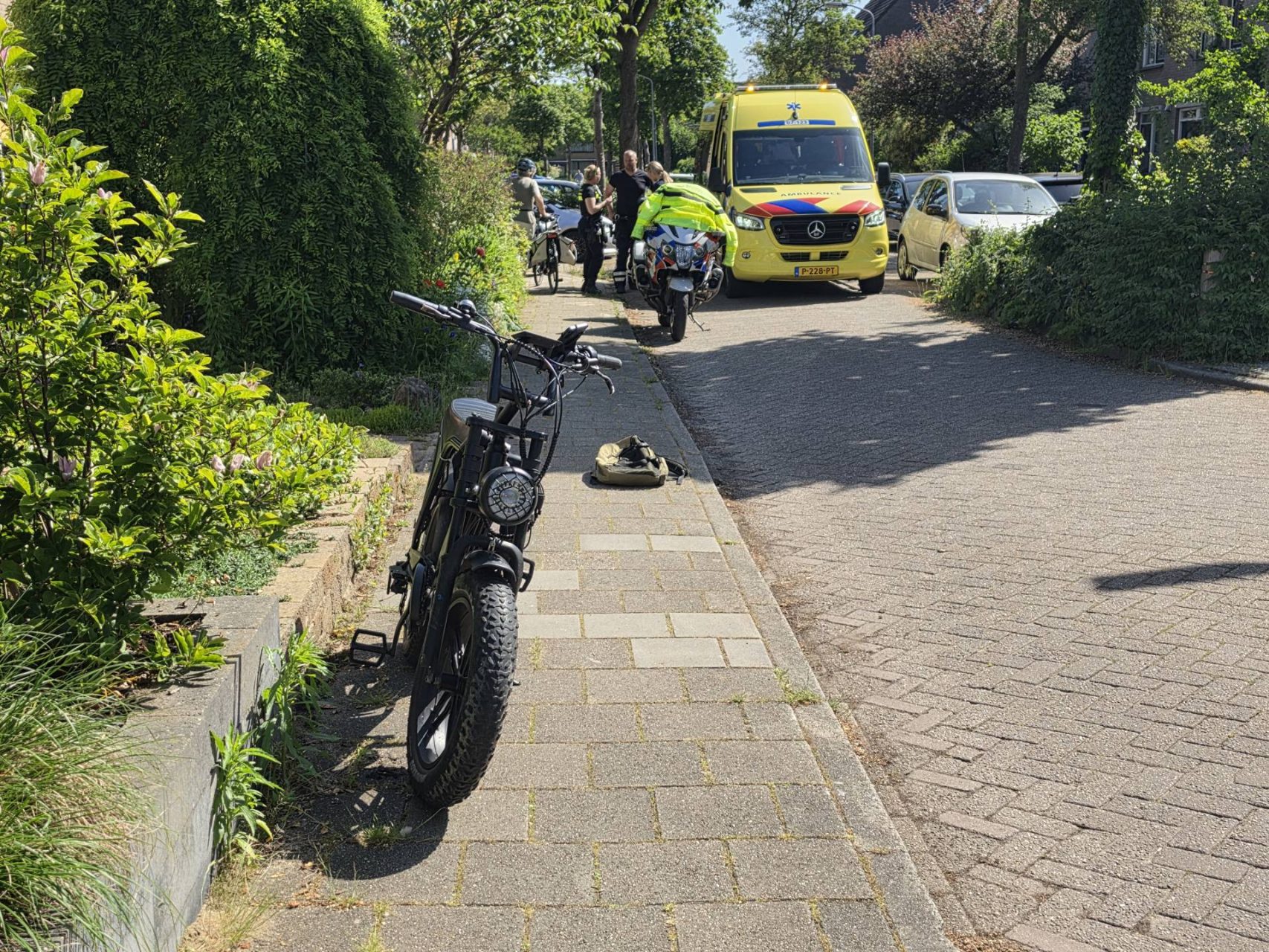 Twee gewonden bij aanrijding met fatbike
