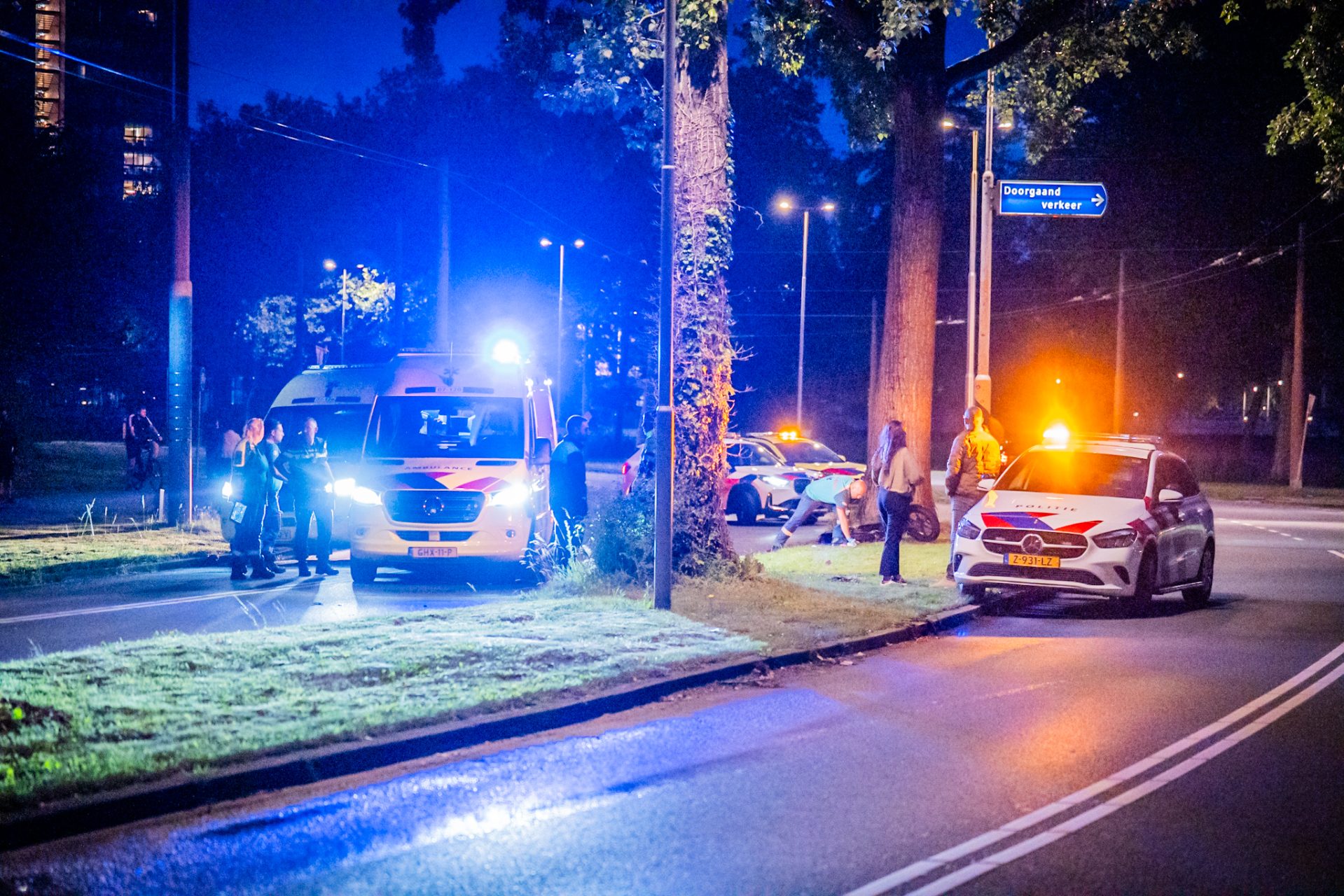 Fatbiker gereanimeerd na ernstig ongeval