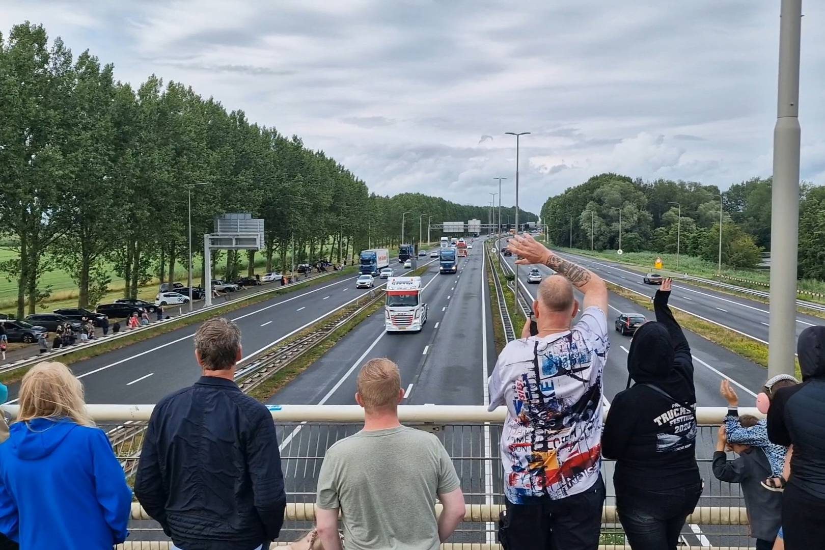 Grote belangstelling voor uittocht Truckstar Festival