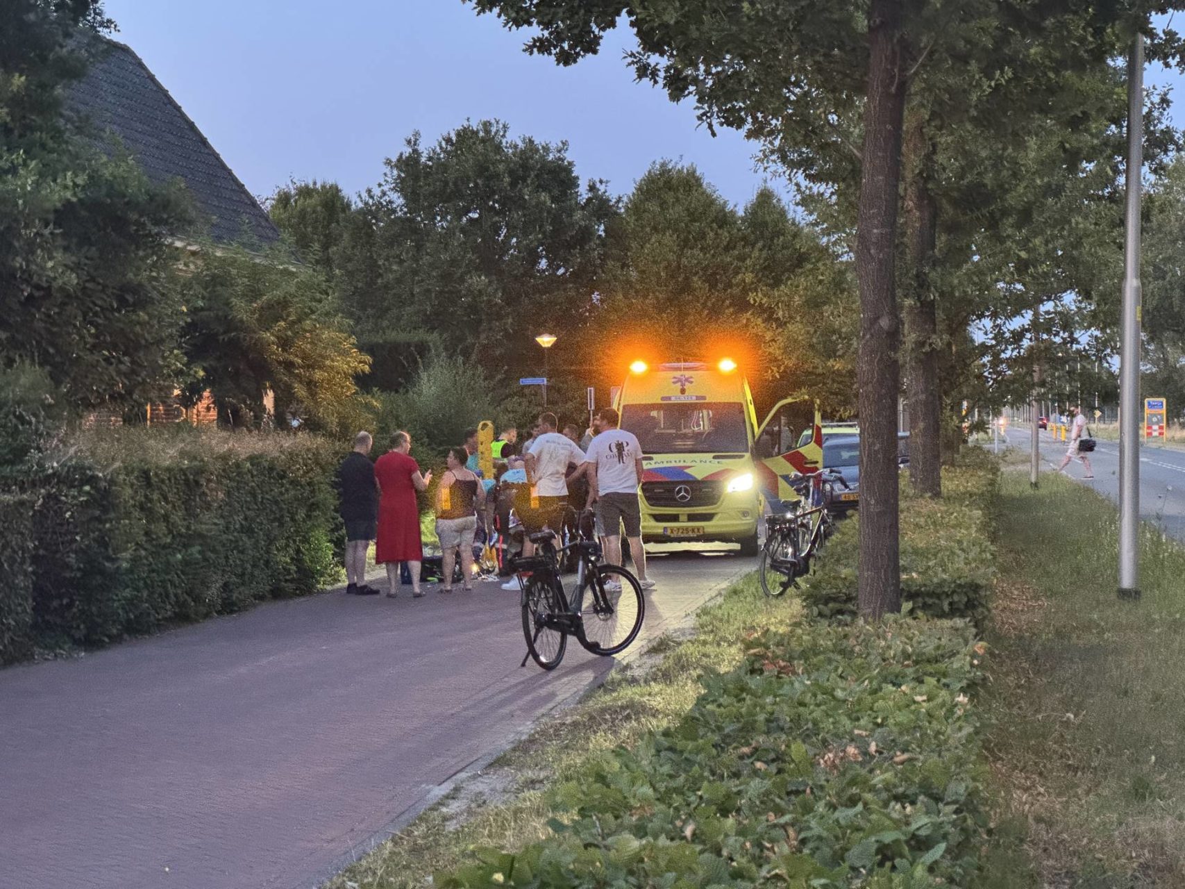 Fietser raakt zwaargewond na harde valpartij