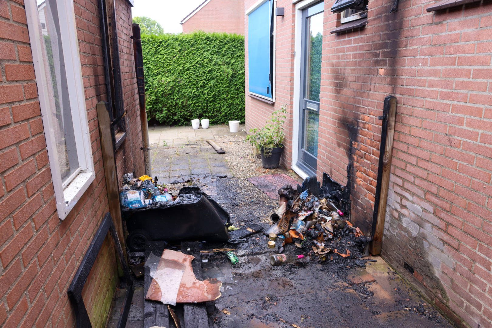 Buurman voorkomt grote woningbrand