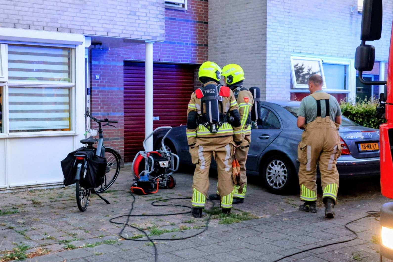Keukenbrand zorgt voor brandweerinzet