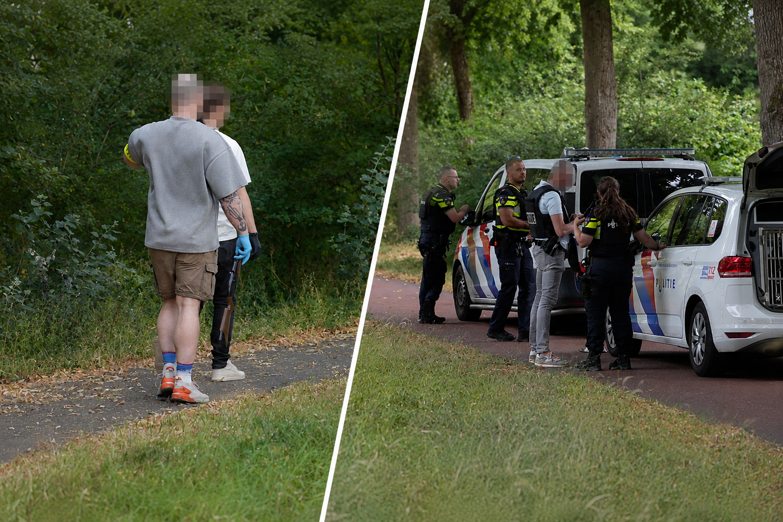 Politie massaal ingezet na melding van vuurwapen