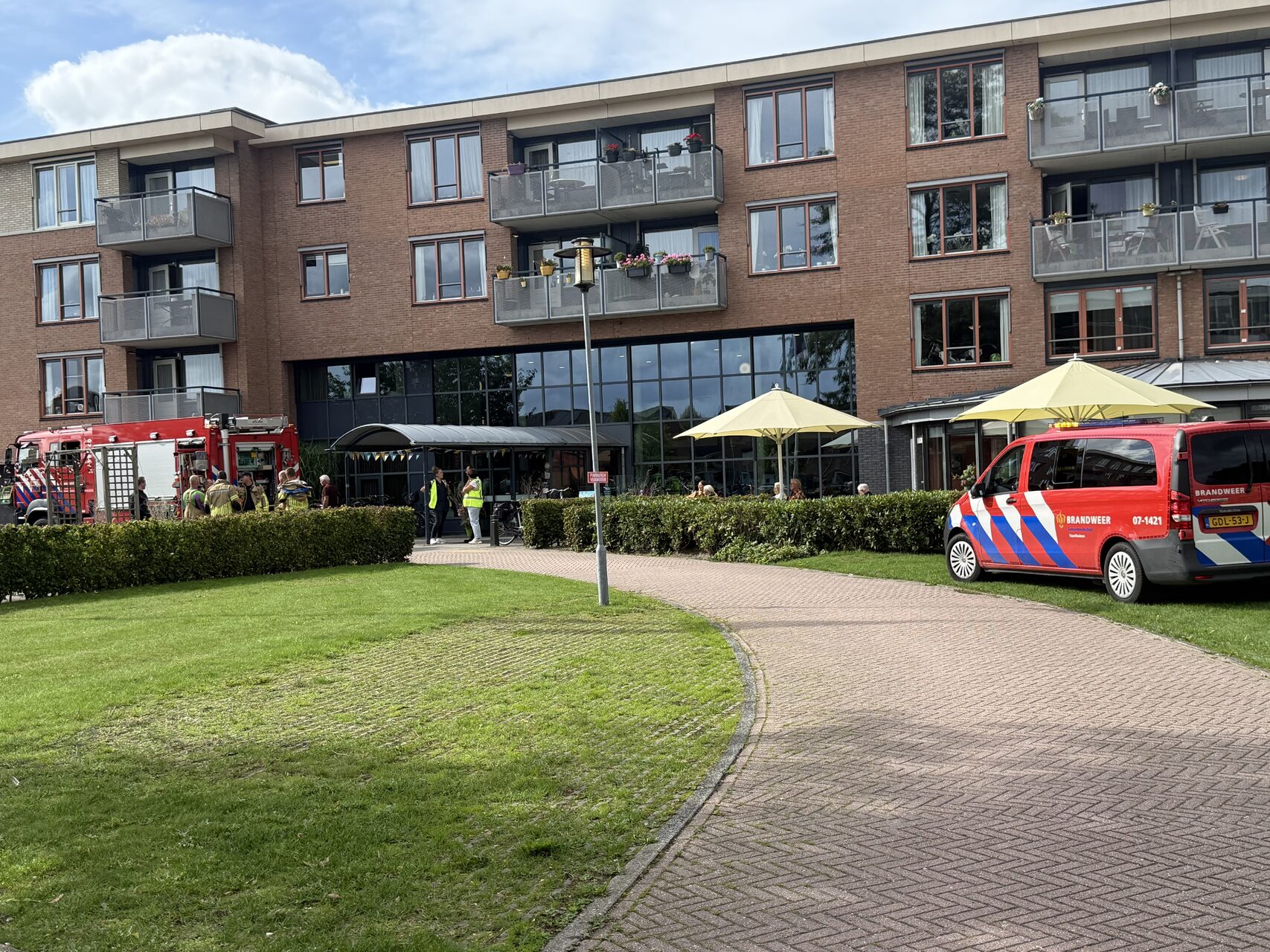 Brand in zorgcentrum na vlam in magnetron