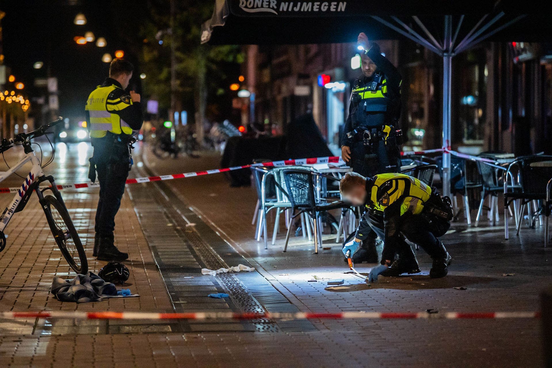 Heftig geweldsincident in uitgaansnacht, slachtoffer met spoed naar ziekenhuis