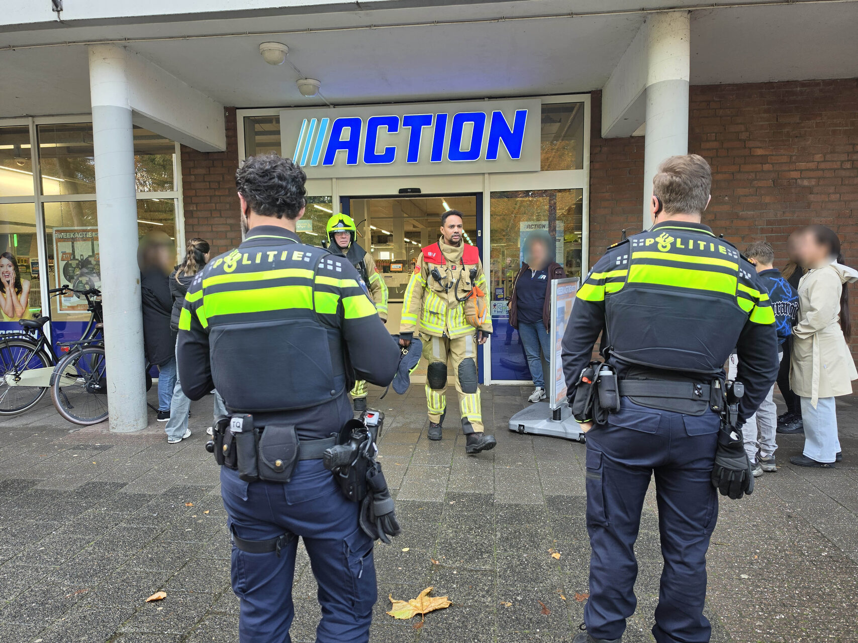 Action ontruimd na vreemde lucht