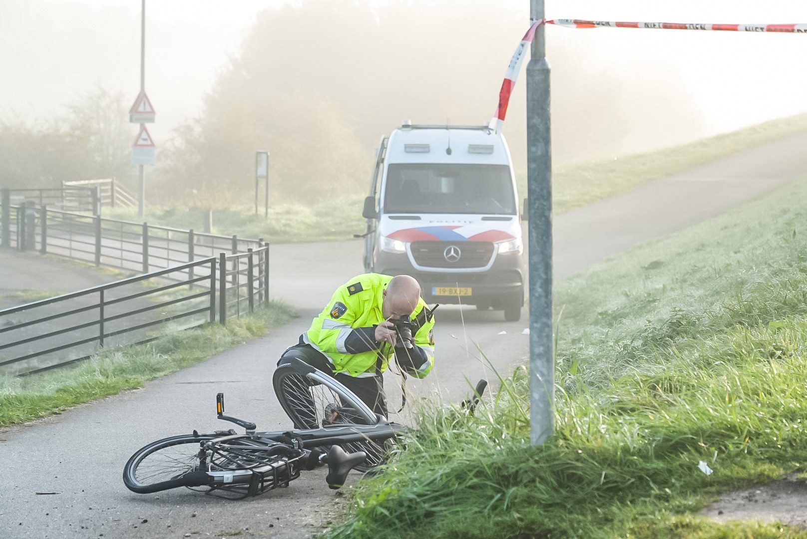Fietser ernstig gewond na aanrijding met auto