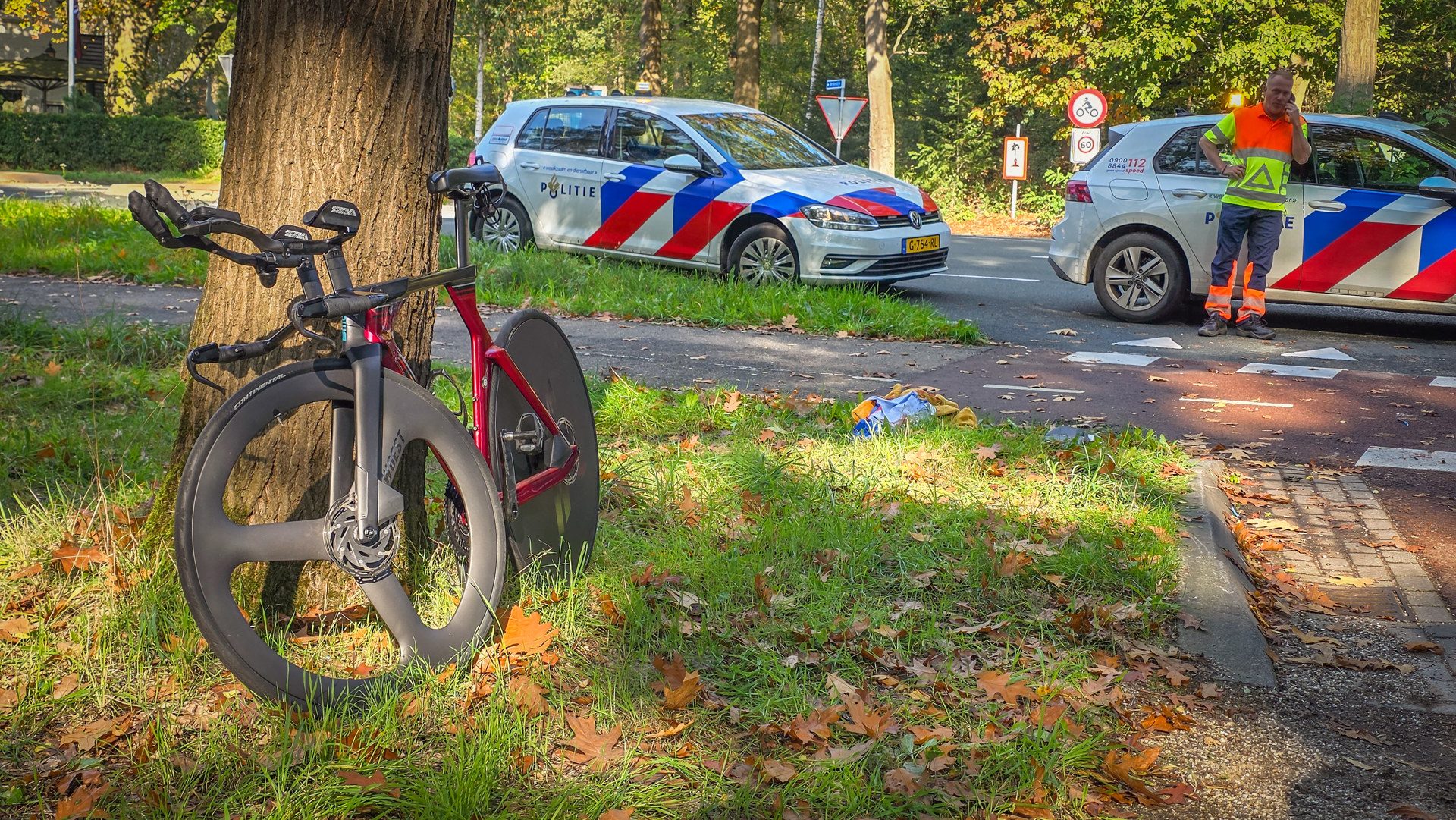 Wielrenner gewond bij aanrijding met auto