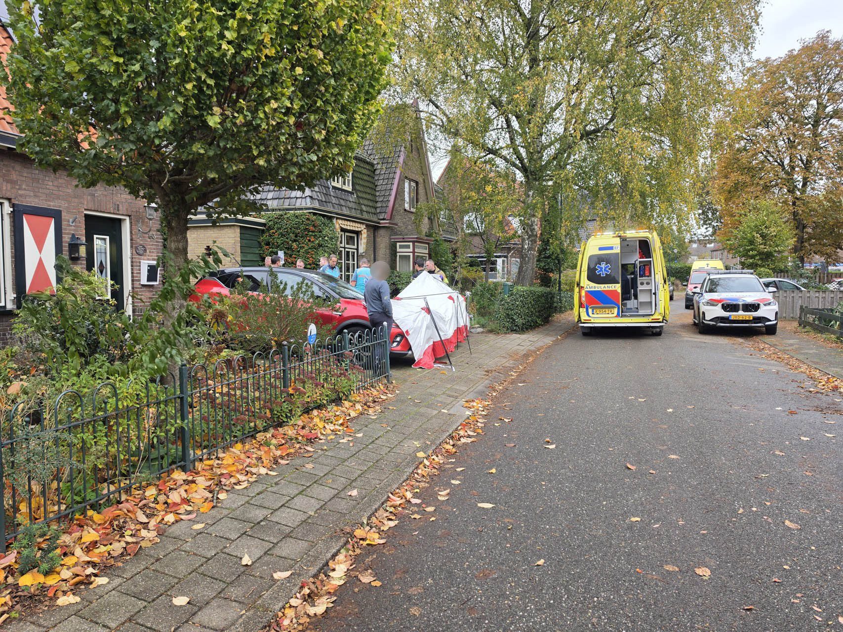 Man overleden na val van ladder bij woning